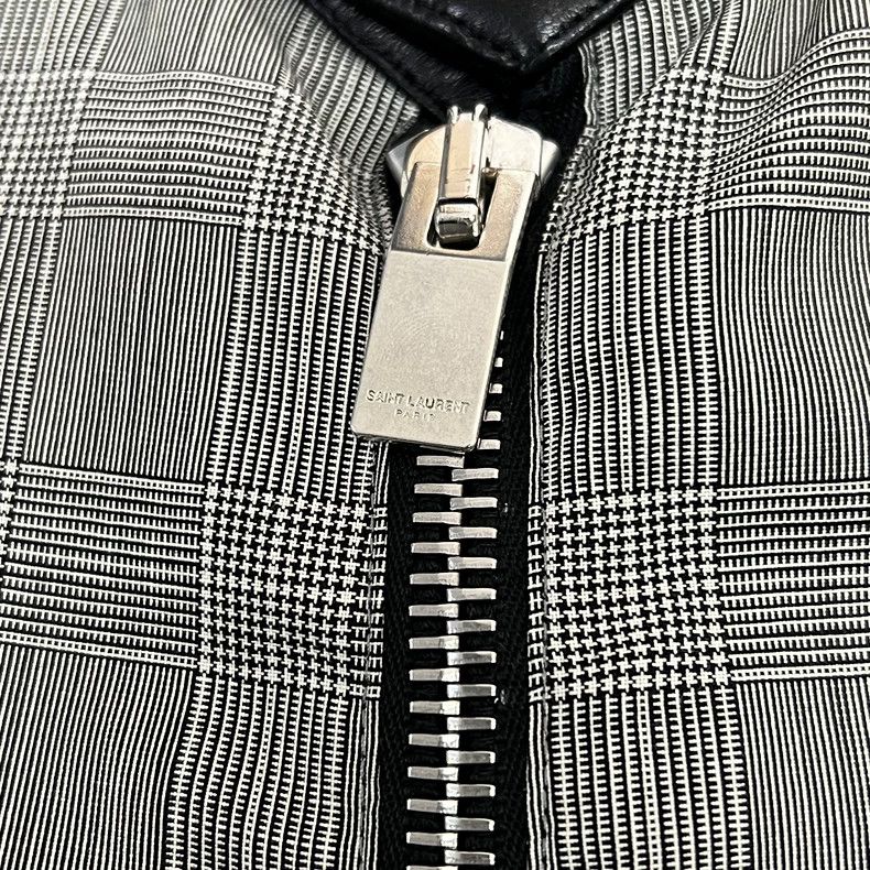 Saint Laurent Paris Saint Laurent Color Block Wool Jacket- DMC Size US M / EU 48-50 / 2 - 5 Thumbnail