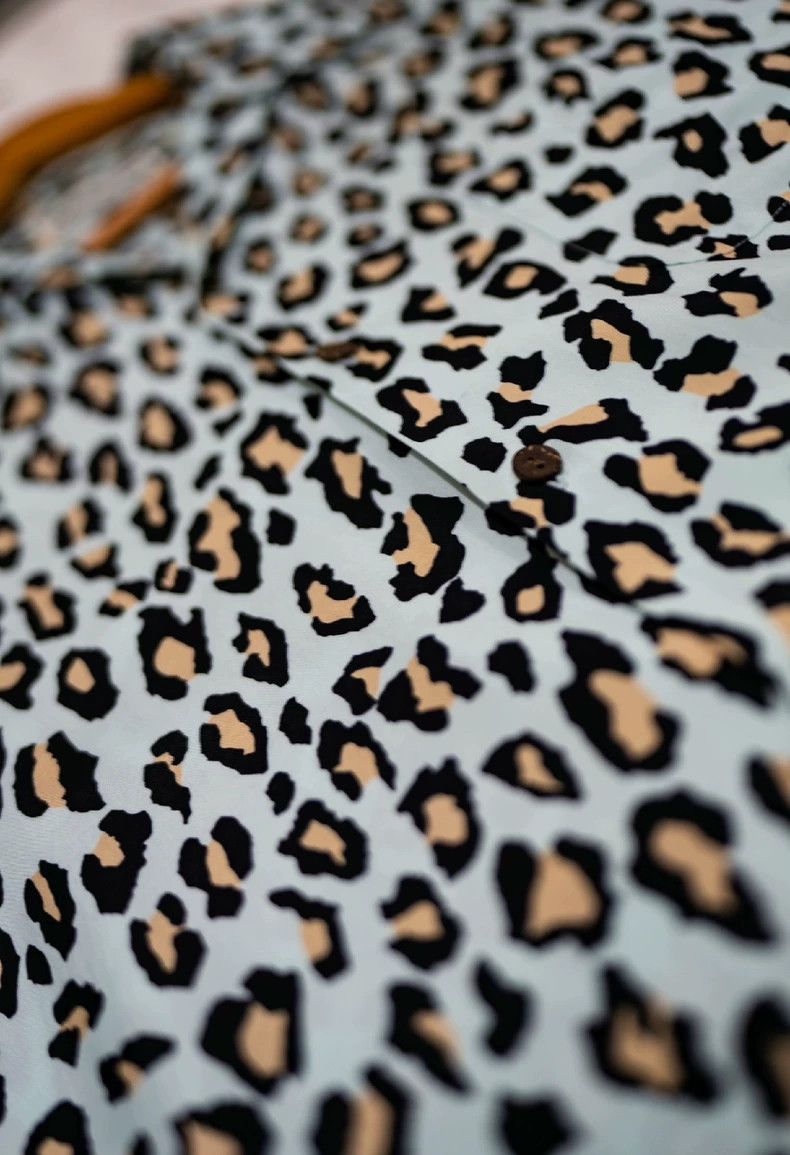 Wacko Maria WACKO MARIA Leopard Print Short Sleeve Shirt- DMC Size US M / EU 48-50 / 2 - 2 Thumbnail