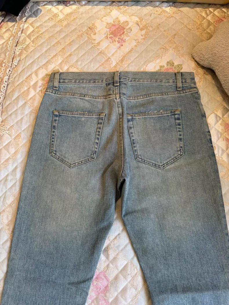 Saint Laurent Paris Saint Laurent Hedi Era Ripped Denim Pants- DMC Size US 30 / EU 46 - 5 Thumbnail