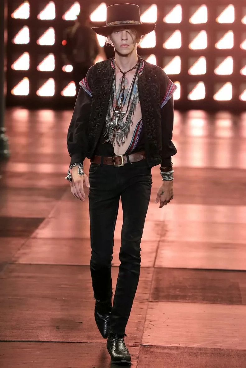 Saint Laurent Paris Saint Laurent 2015SS Embroidered Shirt- DMC Size US M / EU 48-50 / 2 - 7 Thumbnail