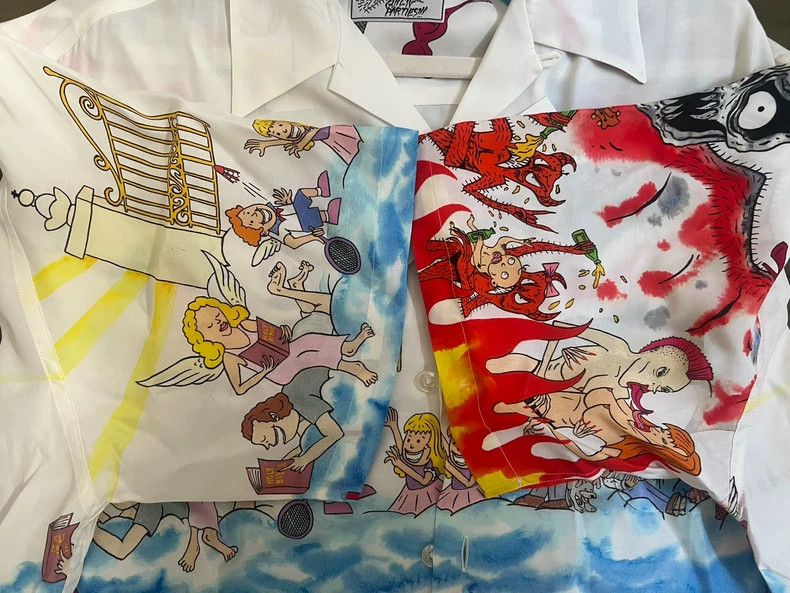 Wacko Maria Wacko Maria Summer Hawaiian Shirt Neckface XL- DMC Size US XL / EU 56 / 4 - 4 Thumbnail