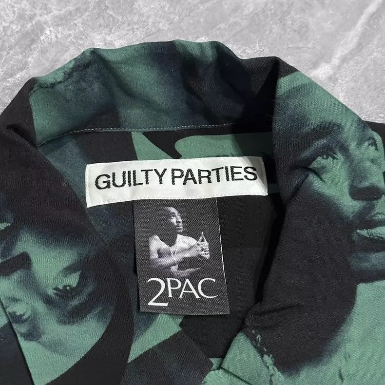 Wacko Maria Wacko Maria 2PAC Guilty Party Silk Shirt- DMC Size US XL / EU 56 / 4 - 4 Thumbnail