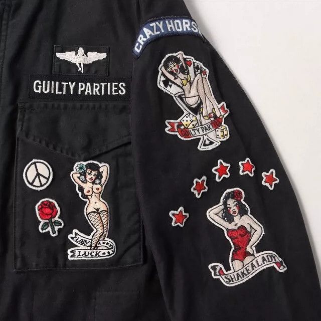 Wacko Maria Wacko Mraia Embroidered Black Jacket M65- DMC Size US L / EU 52-54 / 3 - 5 Thumbnail