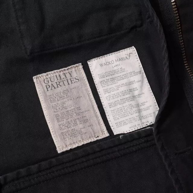 Wacko Maria Wacko Mraia Embroidered Black Jacket M65- DMC Size US L / EU 52-54 / 3 - 3 Thumbnail