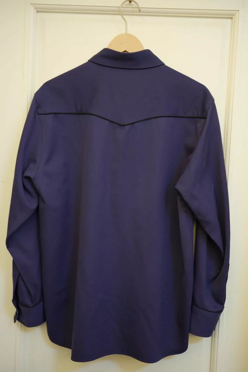 Kapital WACKO MARIA Western Shirt in Purple Color- DMC Size US M / EU 48-50 / 2 - 4 Thumbnail