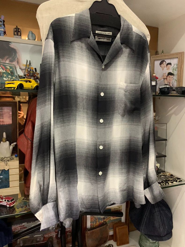 Wacko Maria Wacko Maria Checkered Long Sleeve Shirt- DMC Size US S / EU 44-46 / 1 - 4 Thumbnail