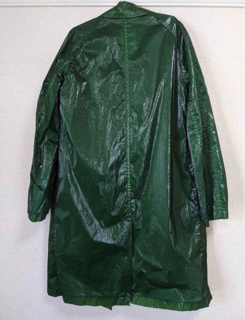 Dries Van Noten Dries Van Noten Green Raincoat Size 48- DMC Size US L / EU 52-54 / 3 - 3 Thumbnail