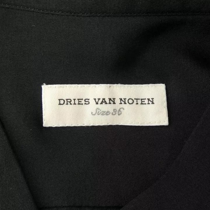 Dries Van Noten Dries Van Noten Silk Shirt with Mandarin Collar- DMC Size US S / EU 44-46 / 1 - 4 Thumbnail