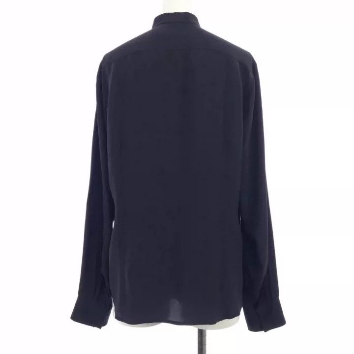 Dries Van Noten Dries Van Noten Silk Shirt with Mandarin Collar- DMC Size US S / EU 44-46 / 1 - 2 Thumbnail