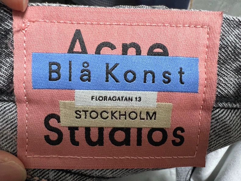 Acne Studios Acne Studios Gray Straight Leg Jeans 2003- DMC Size US 31 - 5 Thumbnail
