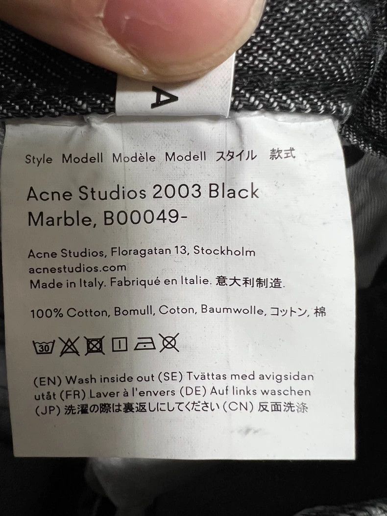 Acne Studios Acne Studios Gray Straight Leg Jeans 2003- DMC Size US 31 - 6 Thumbnail