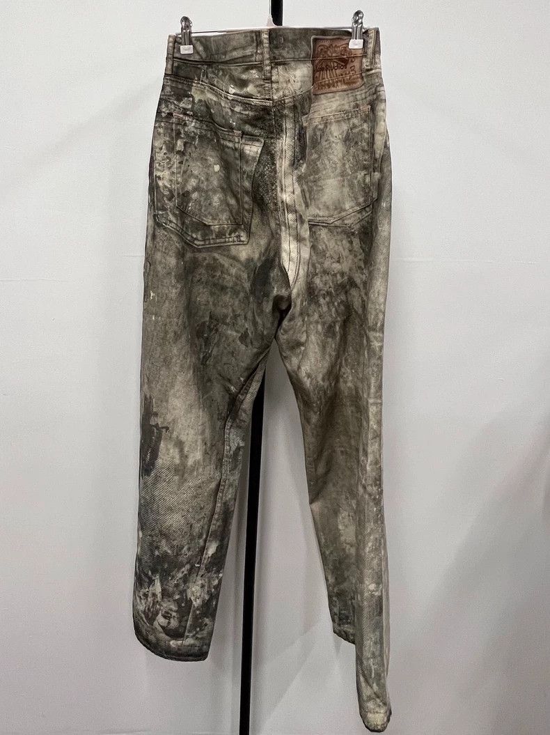 Acne Studios Acne Studios Dirty Effect Wide-Leg Jeans- DMC Size US 27 - 2 Thumbnail