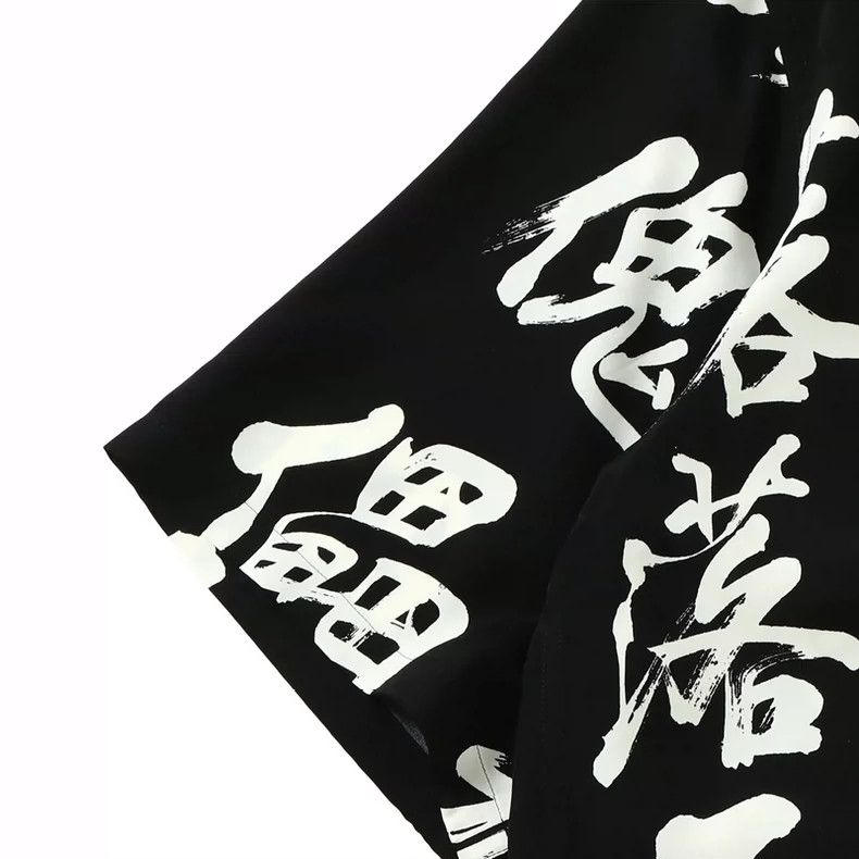 WACKO MARIA x GHOST IN THE SHELL Short Sleeve Shirt- DMC