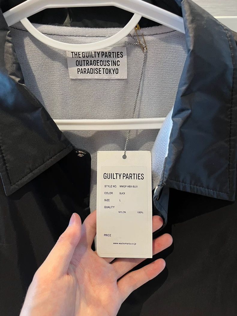 Wacko Maria Wacko Maria x Guilty Parties Coach Jacket- DMC Size US L / EU 52-54 / 3 - 4 Thumbnail