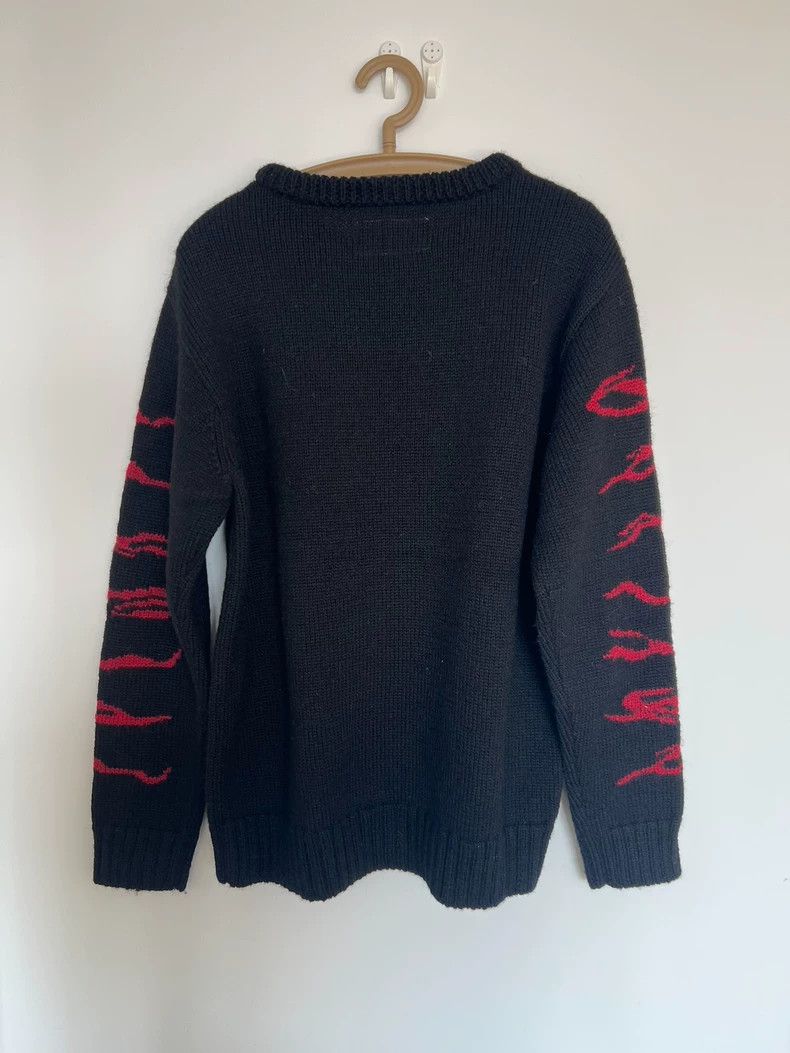 Wtaps Wacko Maria Skull Knitted Sweater Size M- DMC Size US M / EU 48-50 / 2 - 2 Thumbnail