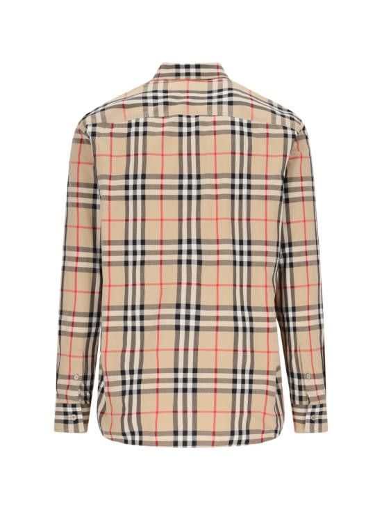 Burberry BURBERRY Men Long Tops 8070577 A7028 Beige Size US L / EU 52-54 / 3 - 2 Thumbnail
