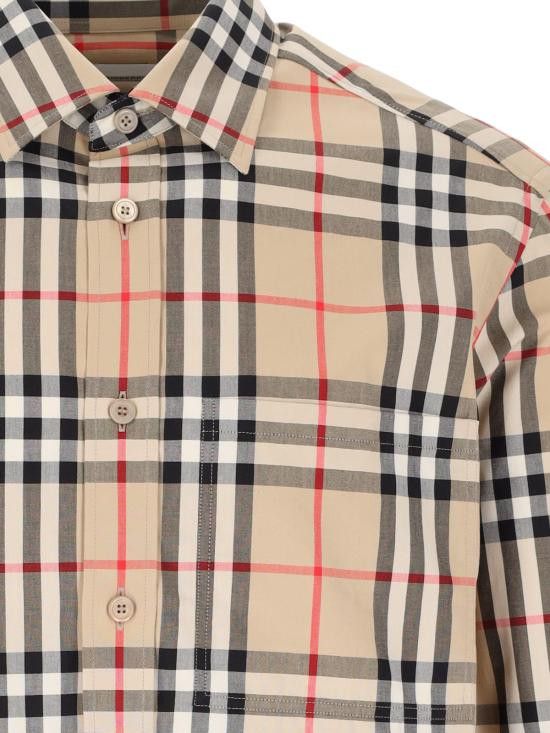 Burberry BURBERRY Men Long Tops 8070577 A7028 Beige Size US S / EU 44-46 / 1 - 3 Thumbnail