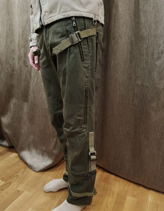 Dolce & Gabbana AW03 Runway Bondage Parachute Cargo Pants | Grailed