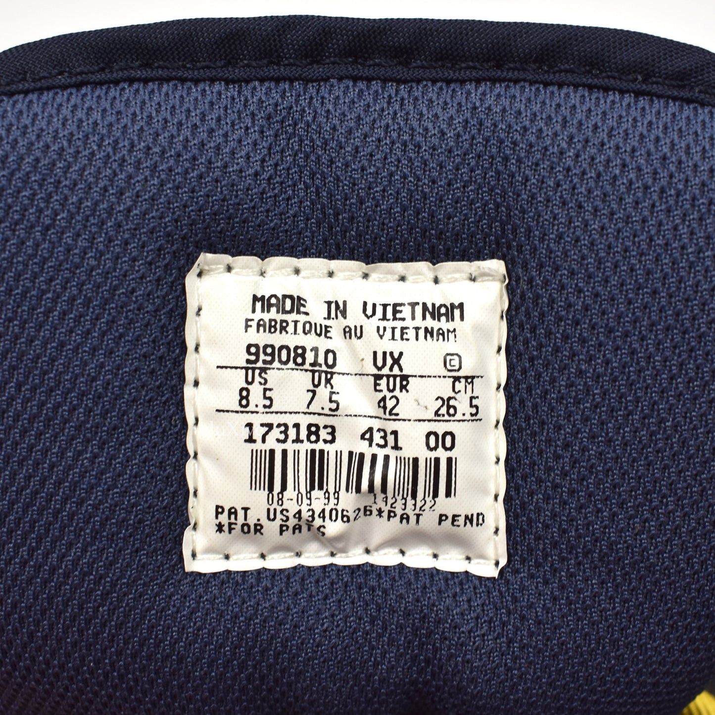 Nike DS 1999 Nike Air Famished Mid ACG Denim Blue Dijon Size US 8.5 / EU 41-42 - 8 Thumbnail