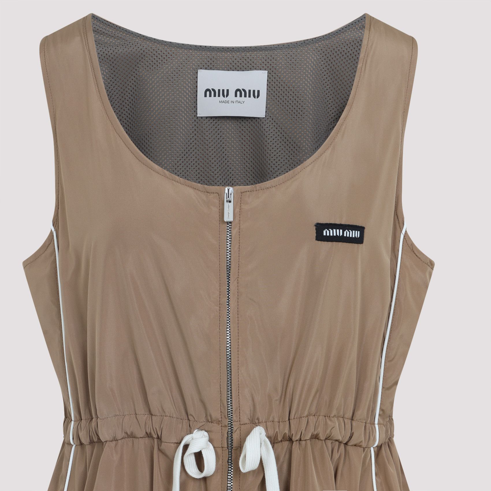 Miu Miu Miu Miu Mini Silk Dress Size M / US 6-8 / IT 42-44 - 4 Thumbnail