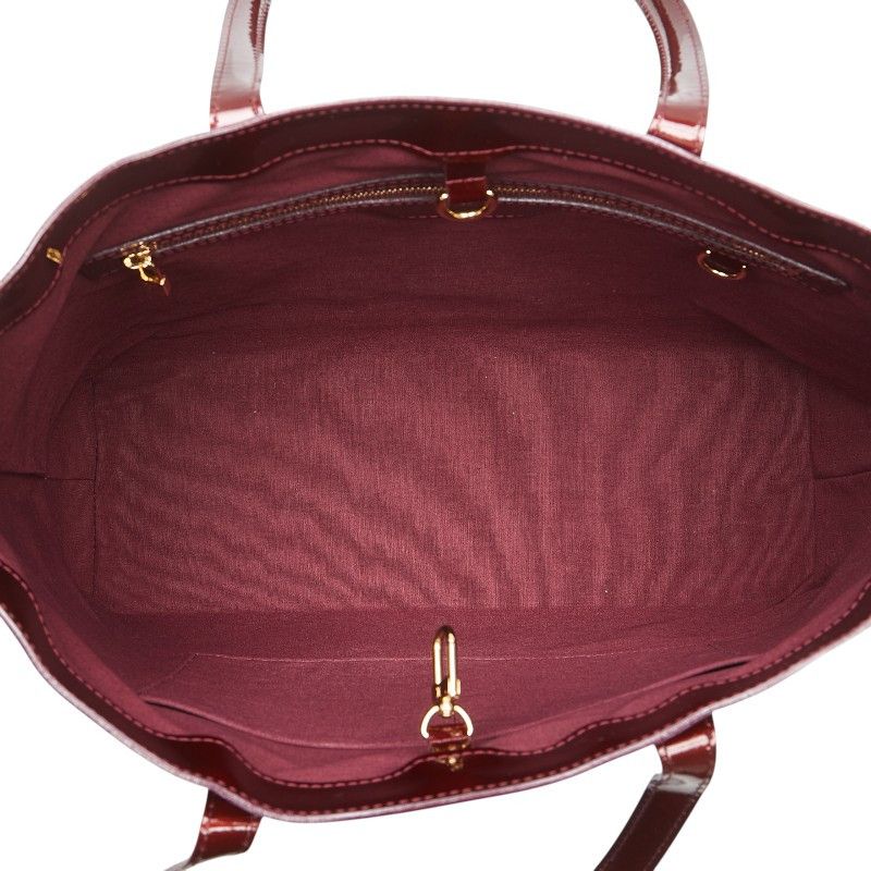 Louis Vuitton Louis Vuitton Louis Vuitton Wilshire MM Monogram Vernis Tote Bag Enamel Tote Bag M91646 Size ONE SIZE - 9 Thumbnail