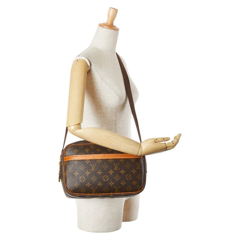 Louis Vuitton Louis Vuitton Louis Vuitton Reporter PM Monogram Shoulder Bag Canvas Crossbody Bag M45254 Size ONE SIZE - 14 Thumbnail