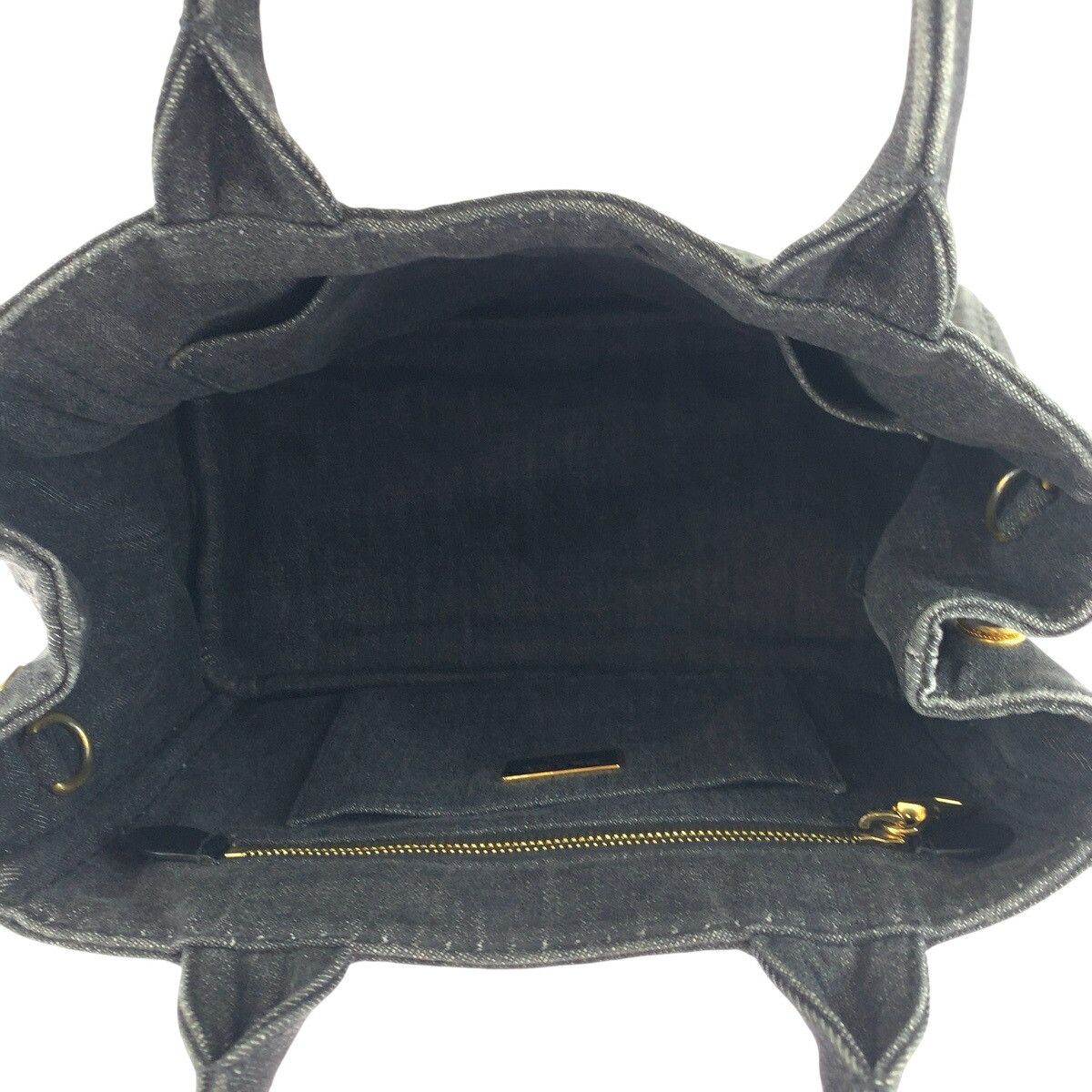 Prada Prada Prada Canapa Tote Canvas 2way Bag Canvas Shoulder Bag 1BG439 DUTY FREE for USA Size ONE SIZE - 9 Thumbnail