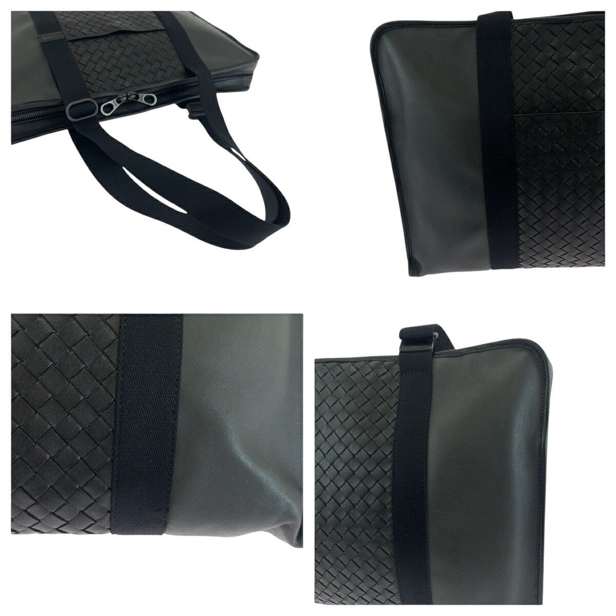 Bottega Veneta Bottega Veneta Bottega Veneta Intrecciato Leather 2way Bag Leather Business Bag Size ONE SIZE - 5 Thumbnail
