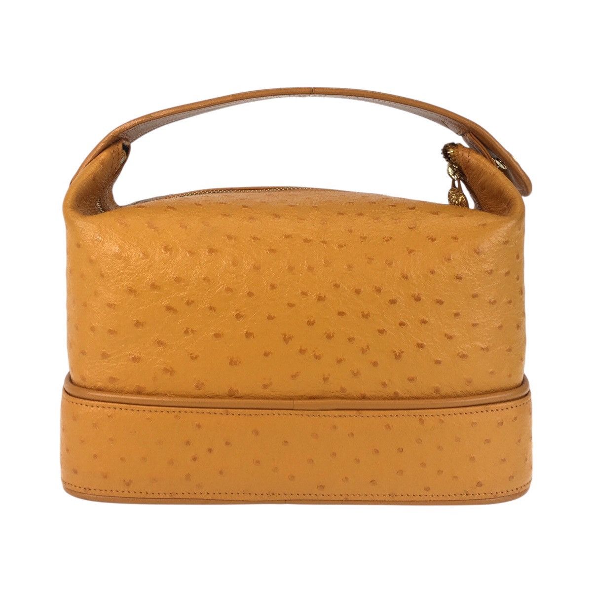 Versace Versace Versace Leather Sunburst Handbag Leather Vanity Bag 502076 DUTY FREE for USA Size ONE SIZE - 2 Thumbnail