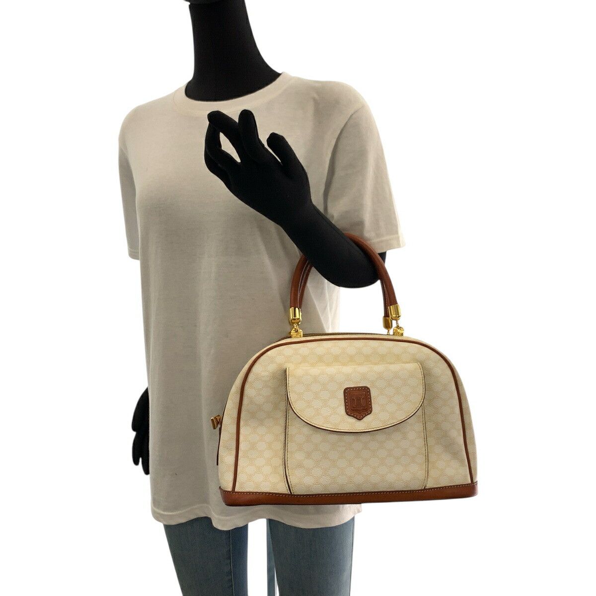 Celine Celine Celine Macadam Handbag Mini Boston Bag M95 Plastic Handbag Size ONE SIZE - 7 Thumbnail