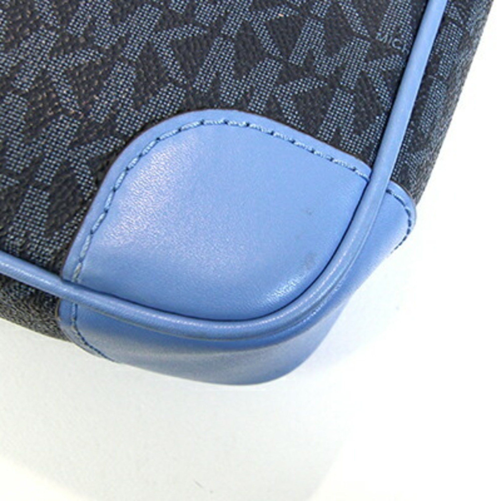 Michael Kors Michael Kors Handbag 35T9GTFC2B Blue PVC Leather Shoulder Bag Striped Women's MICHAEL KORS Size ONE SIZE - 5 Thumbnail