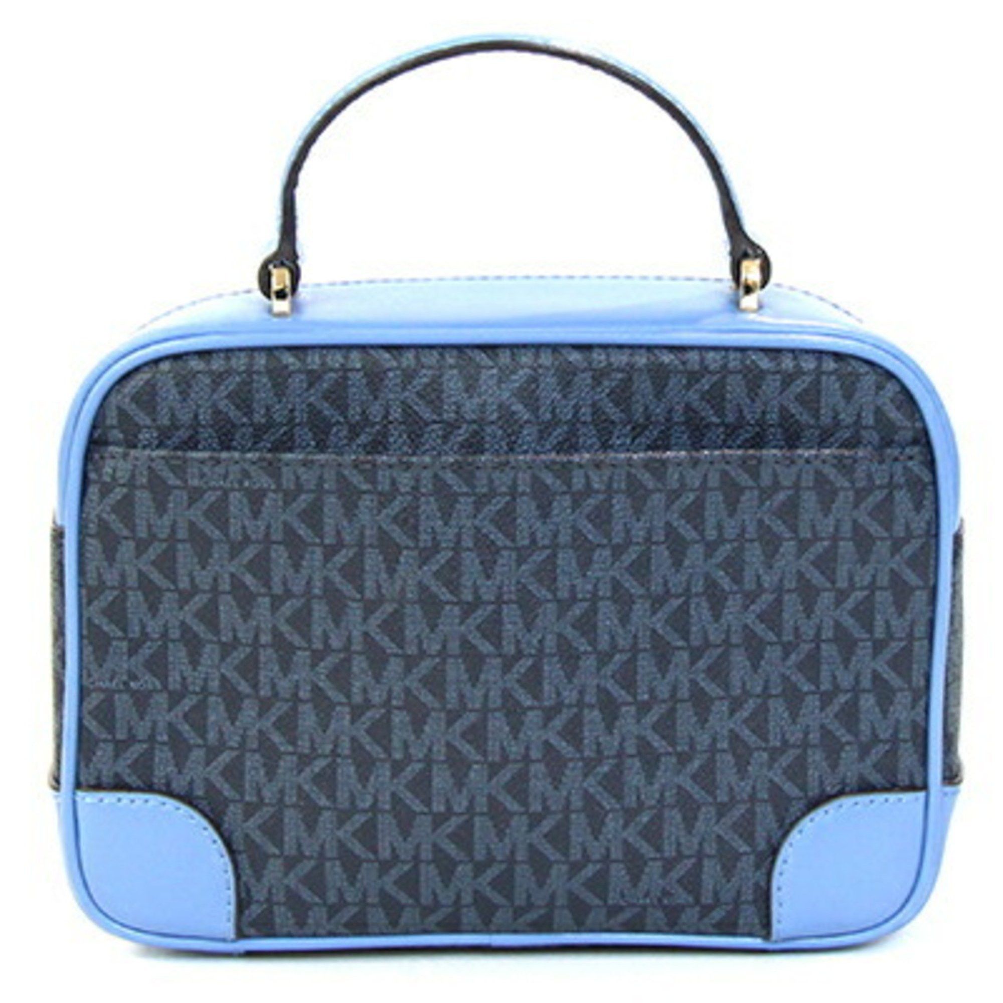 Michael Kors Michael Kors Handbag 35T9GTFC2B Blue PVC Leather Shoulder Bag Striped Women's MICHAEL KORS Size ONE SIZE - 2 Thumbnail