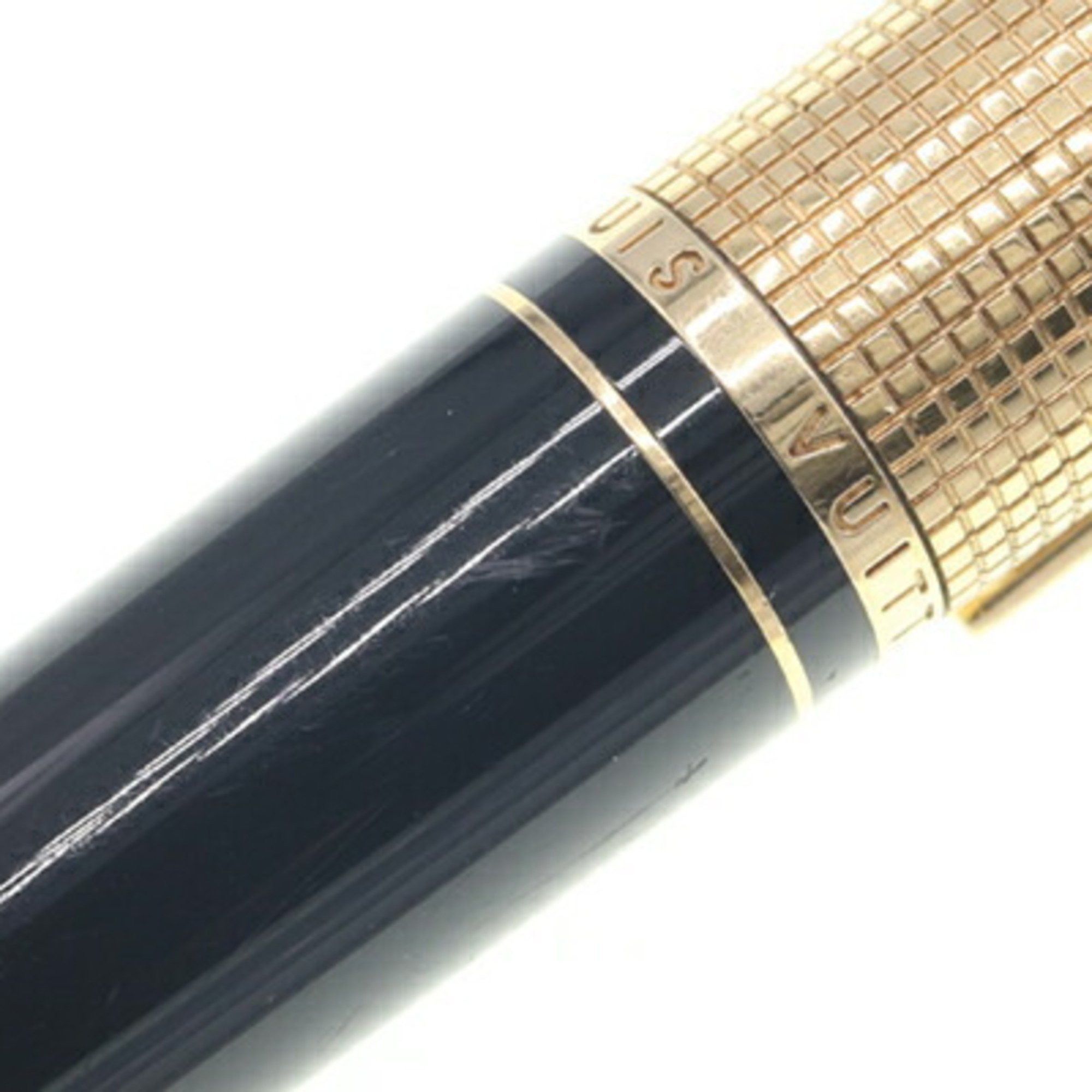 Louis Vuitton Louis Vuitton Ballpoint Pen Doc Lacquer N76602 Gold Black Twist Rotating Men's LOUIS VUITTON Size ONE SIZE - 7 Thumbnail