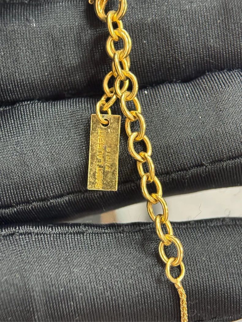 Saint Laurent Paris Saint Laurent Love Necklace in Gold Color- DMC Size ONE SIZE - 4 Thumbnail
