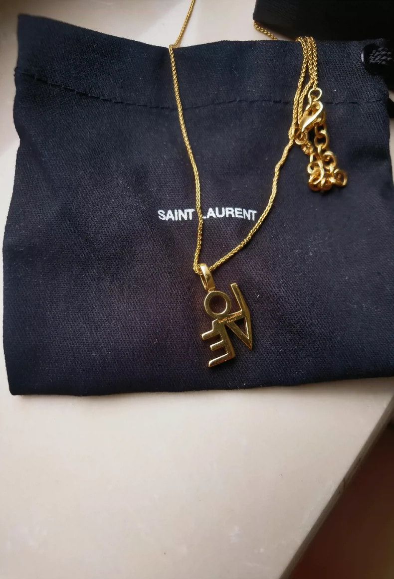 Yves Saint Laurent YSL Women's Necklace in Alloy Material- DMC Size ONE SIZE - 2 Thumbnail