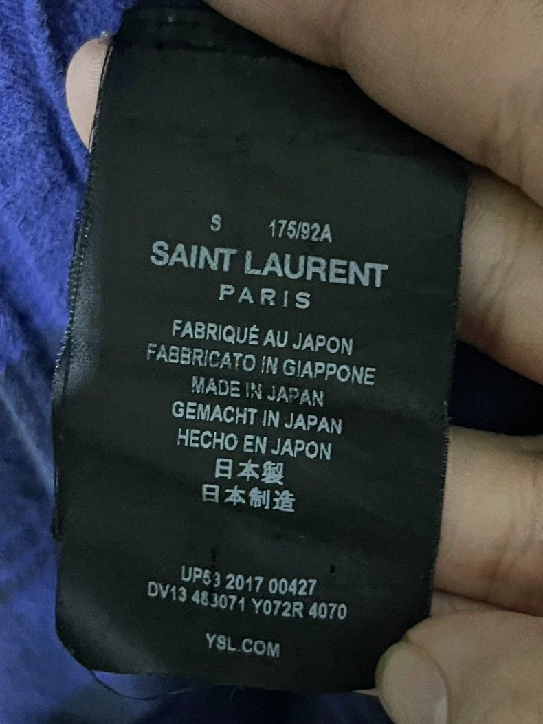 Saint Laurent Paris Saint Laurent Klein Blue Plaid Shirt- DMC Size US M / EU 48-50 / 2 - 5 Thumbnail