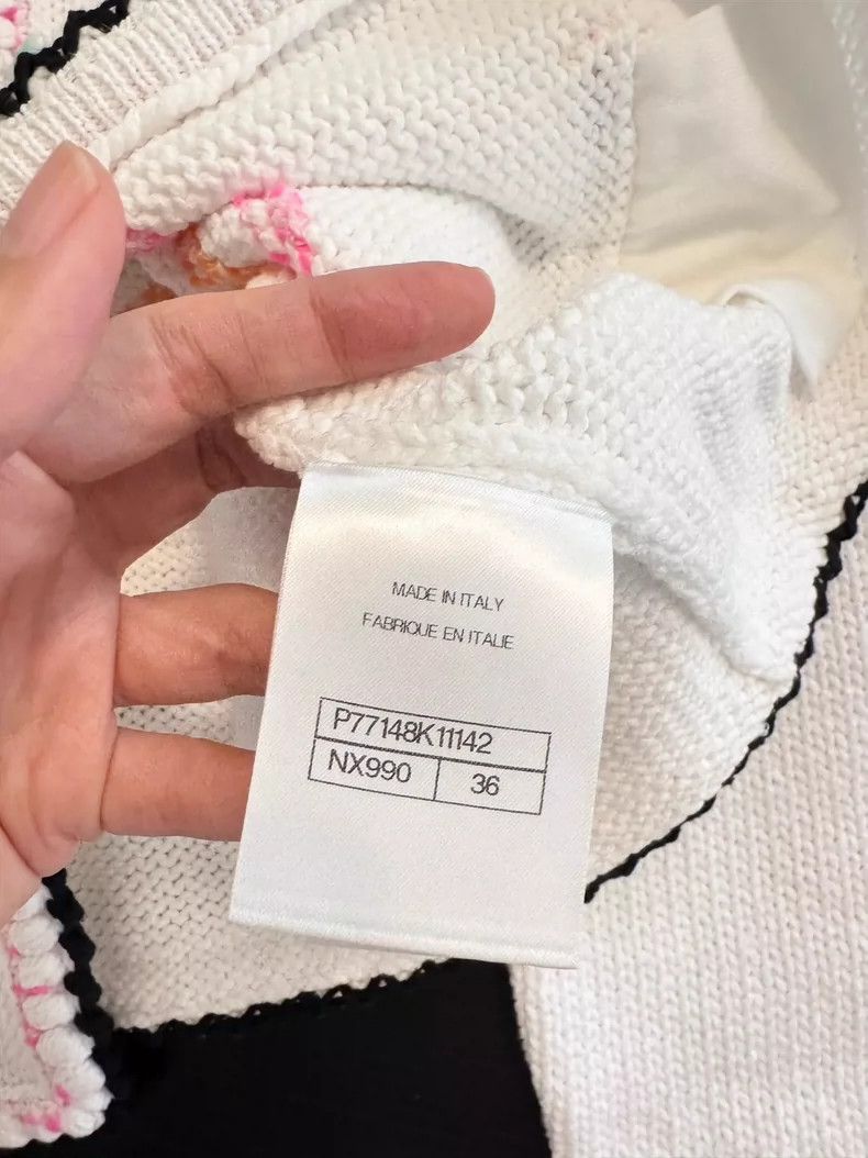 Chanel Chanel Colorful Striped Knit Cardigan- DMC Size US S / EU 44-46 / 1 - 4 Thumbnail