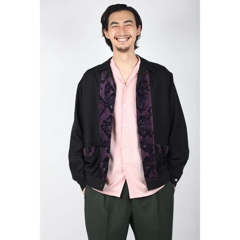 Wacko Maria WACKO MARIA Two Tone Open Collar Shirt- DMC Size US M / EU 48-50 / 2 - 6 Thumbnail