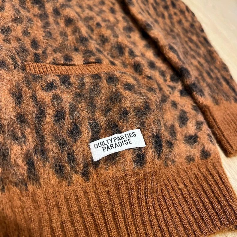 Wacko Maria WACKO MARIA Leopard Mohair Cardigan- DMC Size US M / EU 48-50 / 2 - 3 Thumbnail