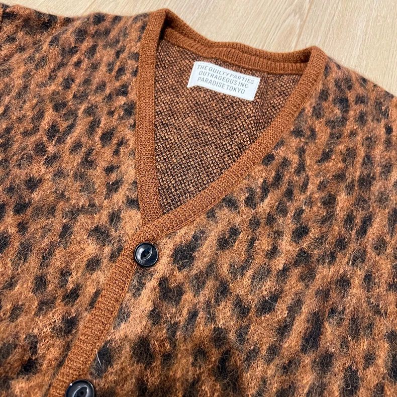 Wacko Maria WACKO MARIA Leopard Mohair Cardigan- DMC Size US M / EU 48-50 / 2 - 2 Thumbnail