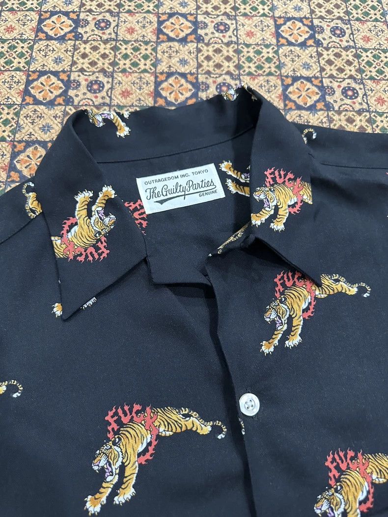 Wacko Maria WACKO MARIA Tiger Pattern Hawaiian Shirt- DMC Size US XL / EU 56 / 4 - 3 Thumbnail