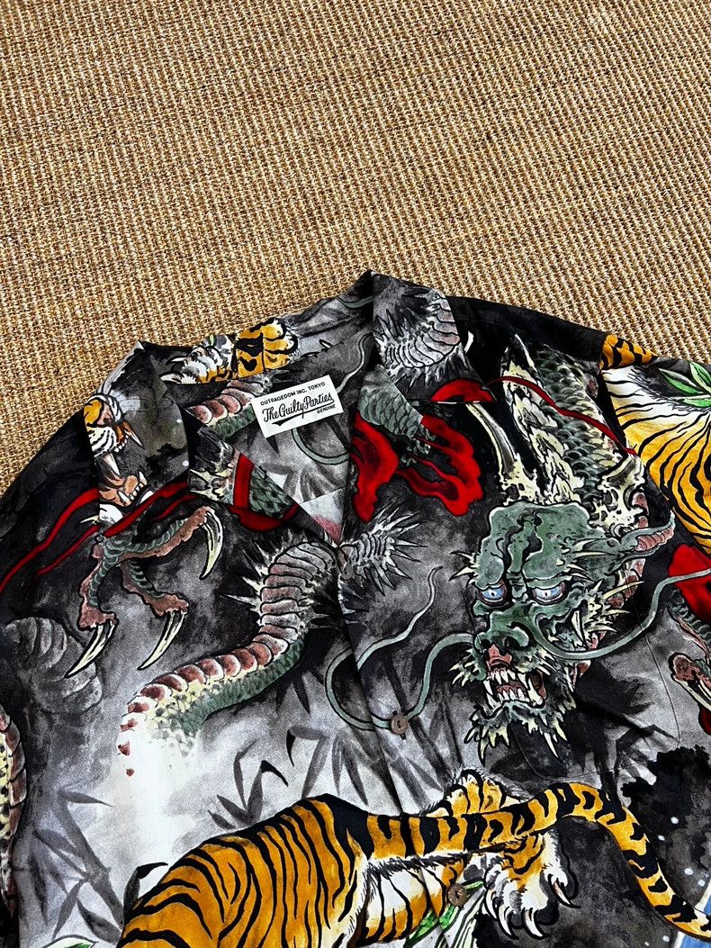 Yohji Yamamoto Wacko Maria Tim Lehi Hawaiian Shirt Limited Edition- DMC Size US L / EU 52-54 / 3 - 3 Thumbnail