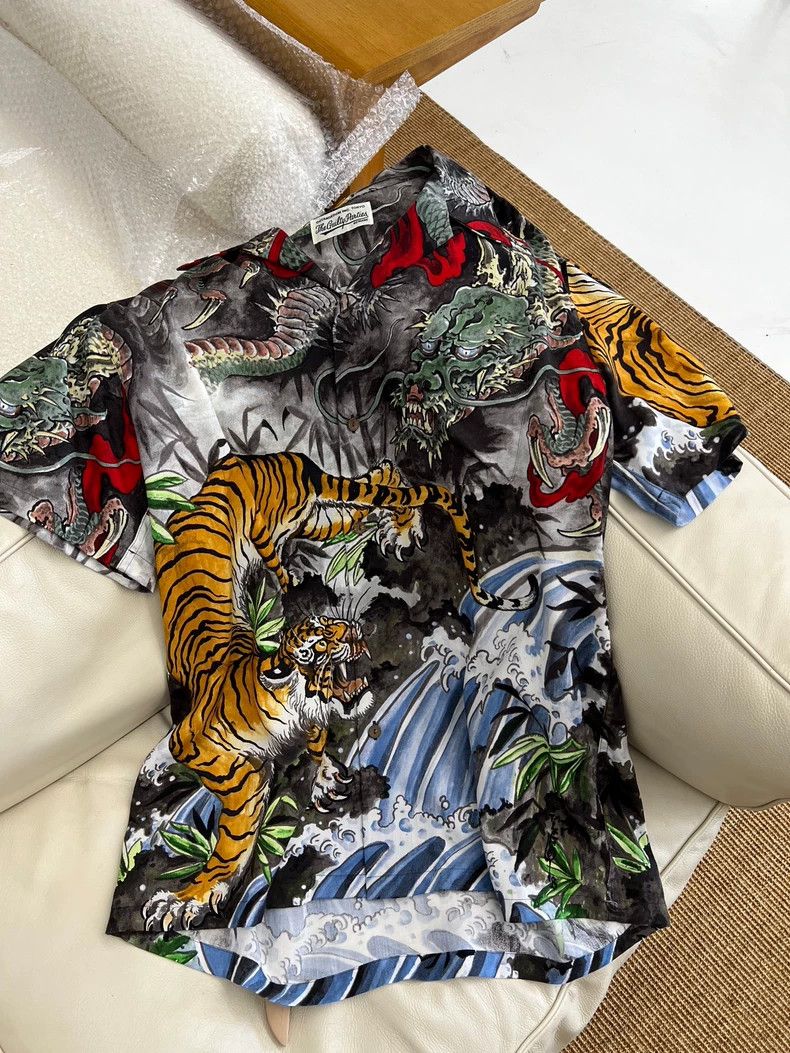 Yohji Yamamoto Wacko Maria Tim Lehi Hawaiian Shirt Limited Edition- DMC Size US L / EU 52-54 / 3 - 7 Thumbnail