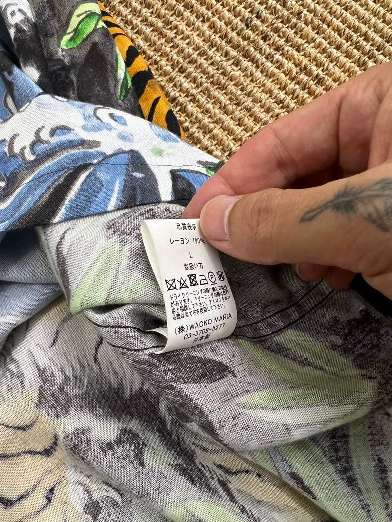 Yohji Yamamoto Wacko Maria Tim Lehi Hawaiian Shirt Limited Edition- DMC Size US L / EU 52-54 / 3 - 9 Thumbnail