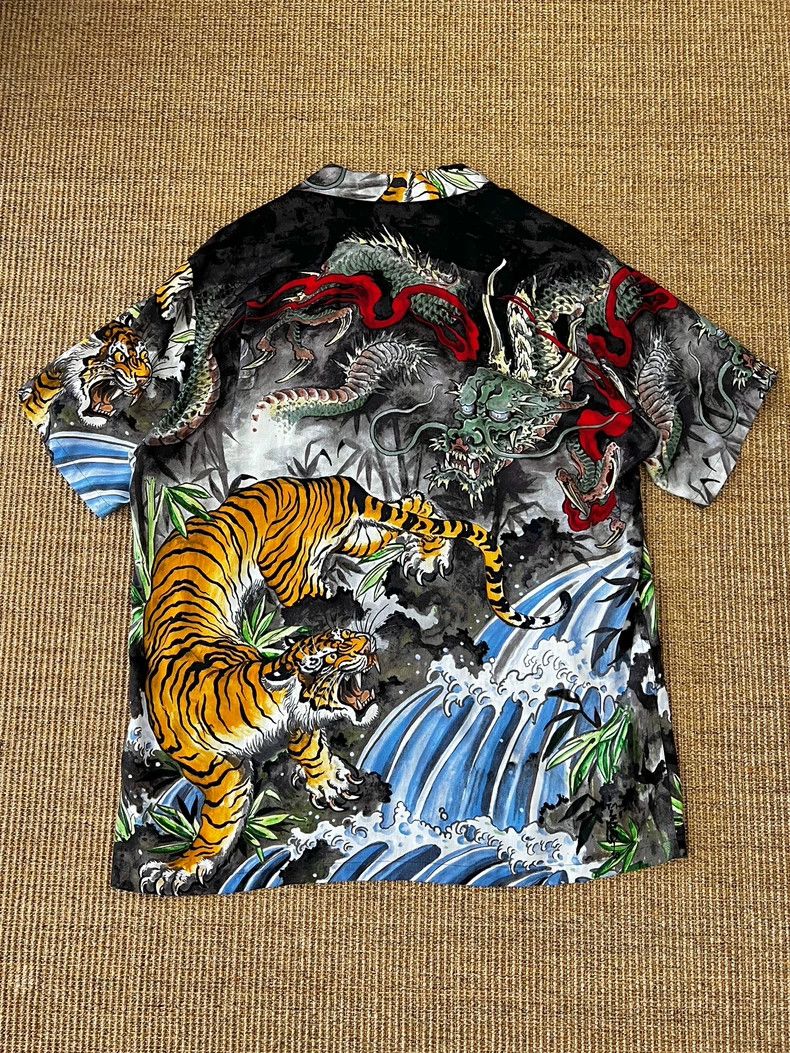 Yohji Yamamoto Wacko Maria Tim Lehi Hawaiian Shirt Limited Edition- DMC Size US L / EU 52-54 / 3 - 2 Thumbnail