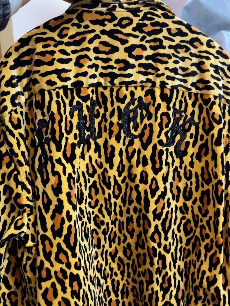 Wacko Maria Wacko Maria Leopard Velour Drizzler Jacket- DMC Size US L / EU 52-54 / 3 - 6 Thumbnail