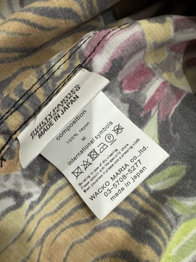 Wacko Maria WACKO MARIA Floral Tiger Summer Shirt- DMC Size US XL / EU 56 / 4 - 7 Thumbnail