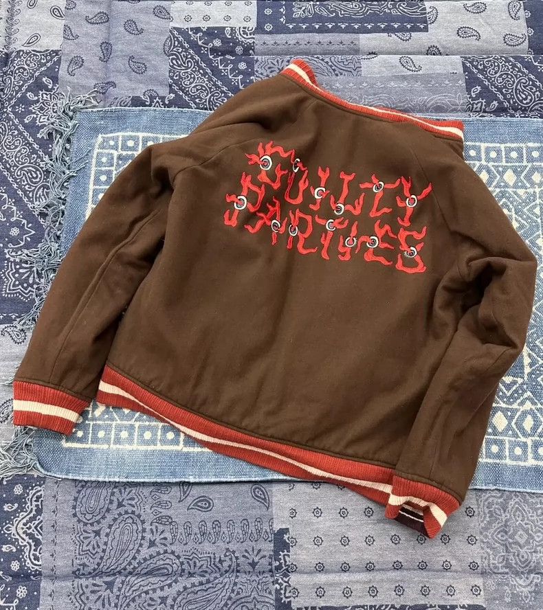 Wtaps Red and White Reversible Bomber Jacket- DMC Size US L / EU 52-54 / 3 - 6 Thumbnail