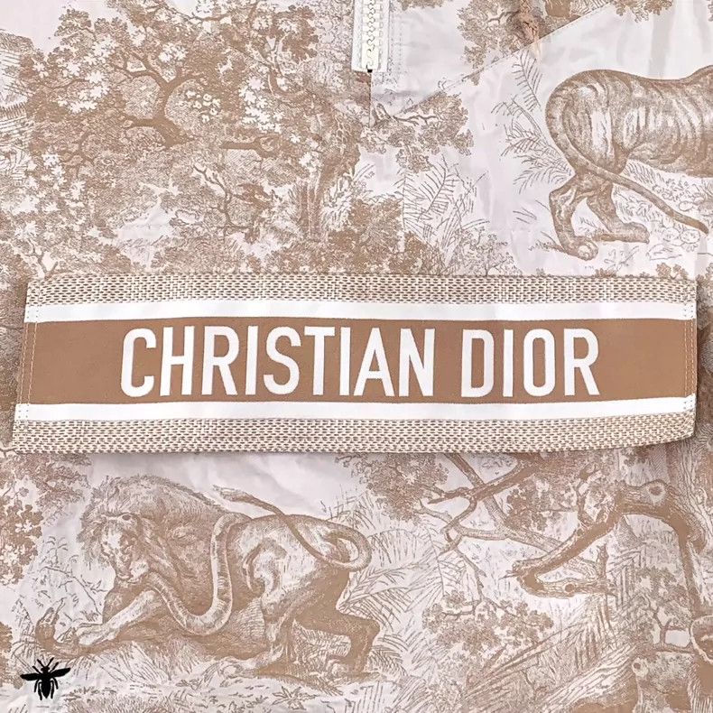 Dior Christian Dior Animal Print Hooded Jacket- DMC Size US XS / EU 42 / 0 - 4 Thumbnail