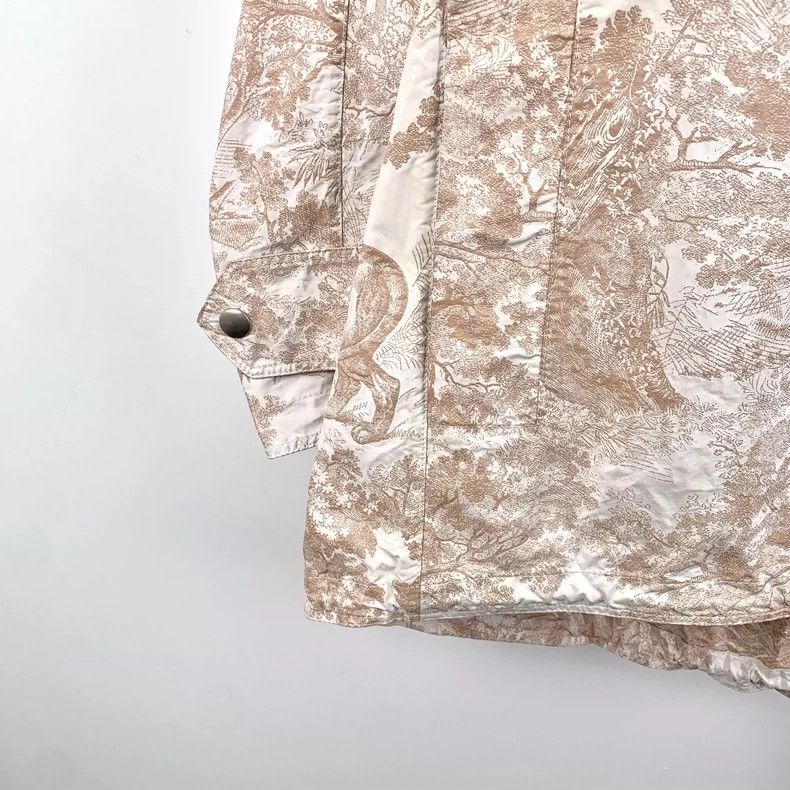 Dior Christian Dior Animal Print Hooded Jacket- DMC Size US XS / EU 42 / 0 - 5 Thumbnail